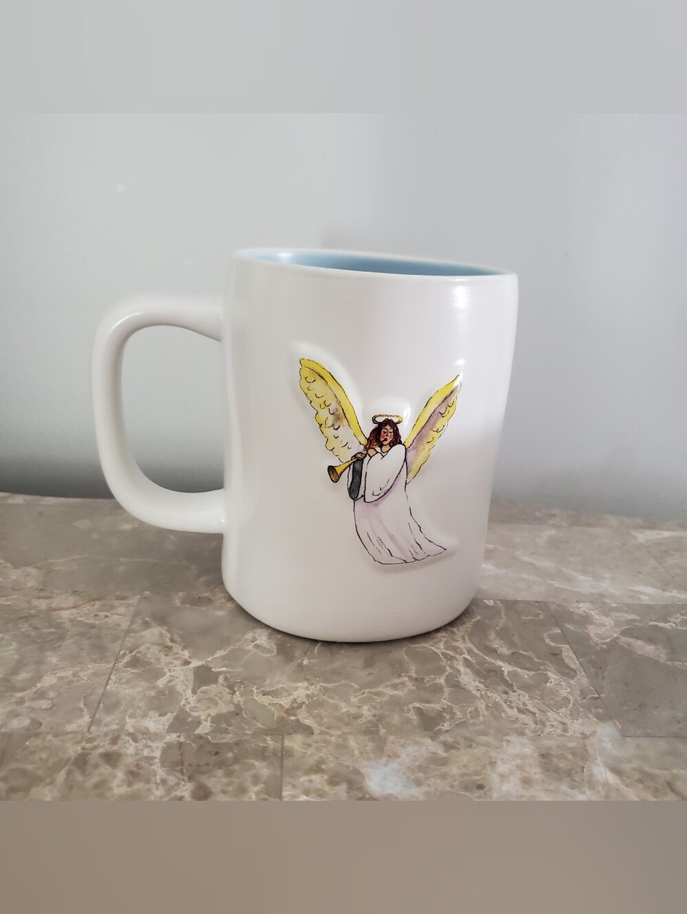 Rae Dunn 'Glory In The Highest' Coffee Mug: Christmas Angel